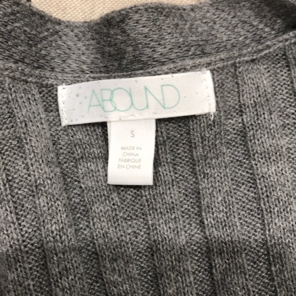 Abound Long Ribbed Construction Cardigan - Picture 6 of 7